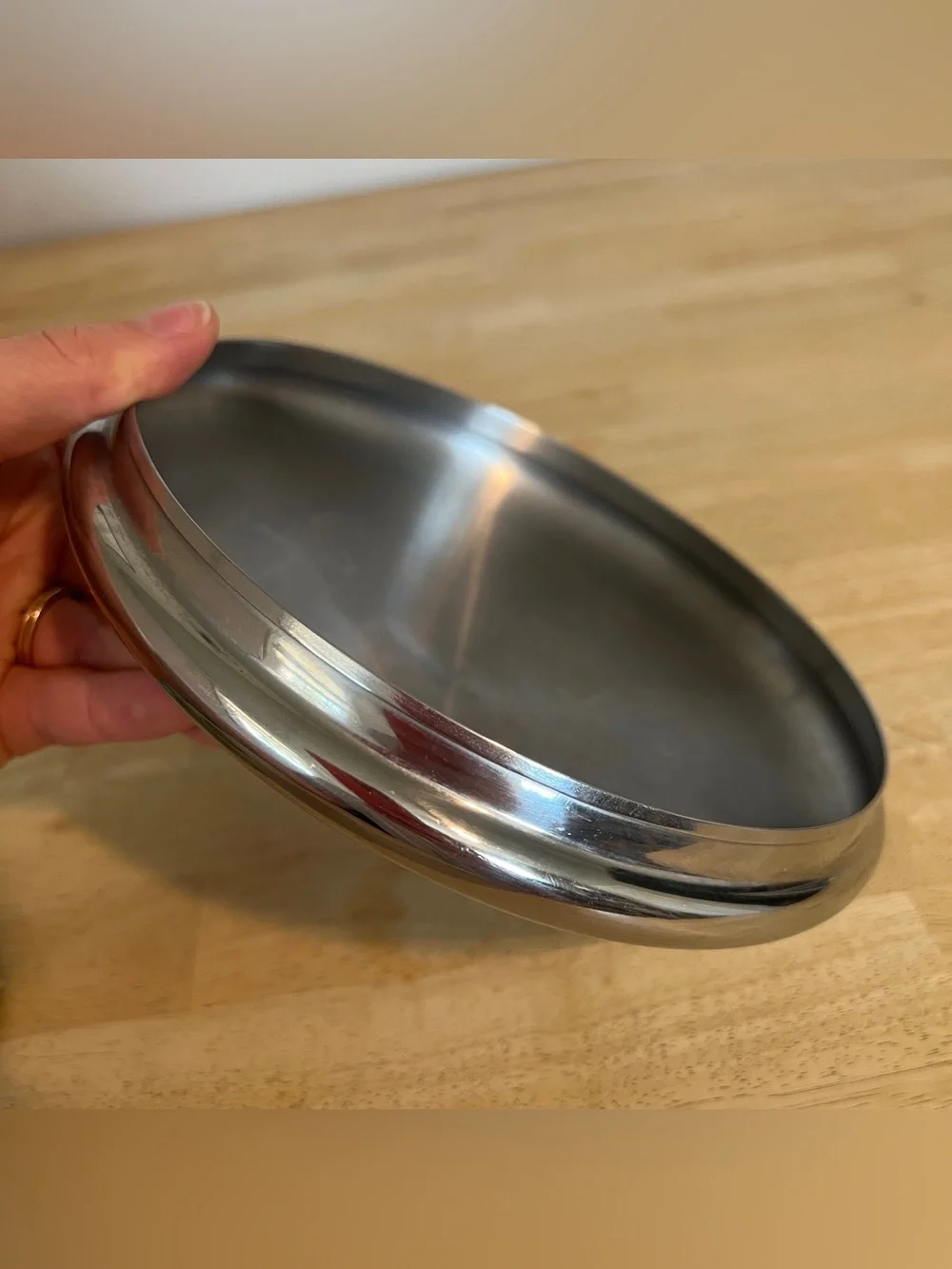 Vintage Revere Ware Lid 7 Inch Stainless Steel High Dome Replacement Pot Cover